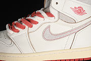 Air Jordan 1 Retro High Rare Air Sail Cinnabar (Women's) DB4612-100 - 4