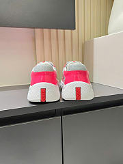Prada America's Cup biker fabric sneakers - Peony Pink - 4