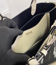 Prada Buckle small leather handbag with belt 35x25x14cm - 3