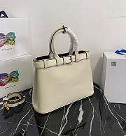 Prada Buckle small leather handbag with belt 35x25x14cm - 4