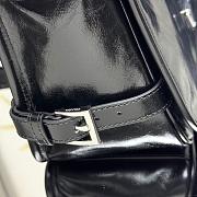 Prada Leather Crossbody Bag in Black for Men 30x20x11cm - 4