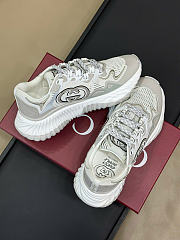 Men's Gucci Ripple trainer in white and grey mesh - 2