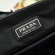 Prada Re-Nylon and Saffiano Leather Shoulder Bag 16x16x8cm - 3
