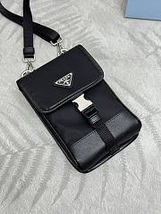 Prada Cell Phone Crossbody Bag 12x19x2.5cm - 2