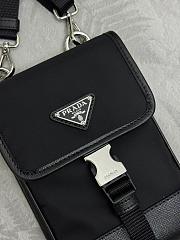 Prada Cell Phone Crossbody Bag 12x19x2.5cm - 3