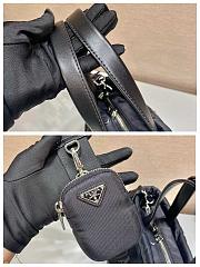 Prada Re-Nylon Padded Tote Bag - Black 25x21.5x13cm - 2