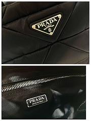 Prada Re-Nylon Padded Tote Bag - Black 25x21.5x13cm - 3