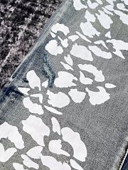 Amiri Hibiscus Stencil Jean 'Light Indigo' - 5