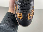 Adidas Samba OG Black Green Leopard (Women's) JI2735 - 3