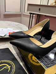 Christian Louboutin Iriza 85mm Pump Black Nappa Leather 1210648BK01 - 4