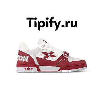Louis Vuitton Trainer Sneaker - Red color - 1AHTCB