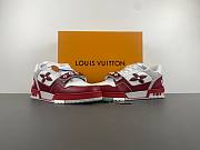 Louis Vuitton Trainer Sneaker - Red color - 1AHTCB - 3