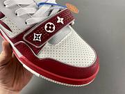 Louis Vuitton Trainer Sneaker - Red color - 1AHTCB - 6
