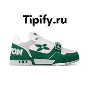 Louis Vuitton Trainer Sneaker - Green color - 1AHTCV - 1