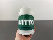 Louis Vuitton Trainer Sneaker - Green color - 1AHTCV - 5