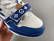 Louis Vuitton Trainer Sneaker - Blue color - 1AHTBR - 6