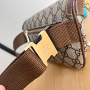 Gucci Interlocking G Belt Bag Beige/Ebony 24*13*5cm - 6