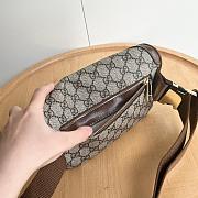 Gucci Interlocking G Belt Bag Beige/Ebony 24*13*5cm - 5