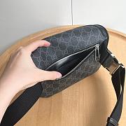 Gucci Belt Bag with Interlocking G Black 24*13*5cm - 5