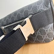 Gucci Belt Bag with Interlocking G Black 24*13*5cm - 4