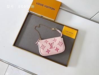 Louis Vuitton Pochette Accessories Mini Rosebud 15.5x10.5x4cm