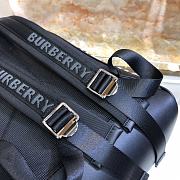 Burberry Vintage Check Nylon Backpack Archive Beige 30.5×14.5×42.5cm - 2