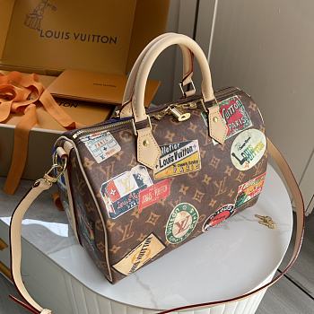 Louis Vuitton Flight Mode Speedy Bandoulière 30x21x17cm