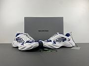 Balenciaga Men's Monday Shoe in Navy/white 825418WDWTS4090 - 4