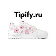 Louis Vuitton x Takashi Murakami LV Trainer Sneaker Cherry Blossom White (Women's) 1AGZEJ - 1