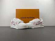 Louis Vuitton x Takashi Murakami LV Trainer Sneaker Cherry Blossom White (Women's) 1AGZEJ - 4