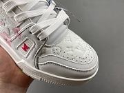 Louis Vuitton x Takashi Murakami LV Trainer Sneaker Cherry Blossom White (Women's) 1AGZEJ - 2