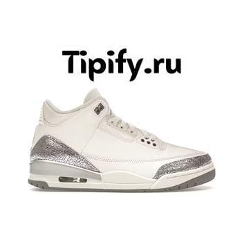 Air Jordan 3 Retro Sail Cement Grey (Women's) CK9246-100