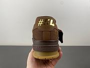  Louis Vuitton trainer sneaker 1AH635 - Brown color - 5