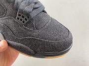 Air Jordan 4 Retro Levi's Black (Levi's Tag) AO2571-001 - 2