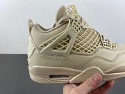 Air Jordan 4 Retro Net Rattan (Women's) FN7251-200 - 5