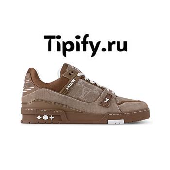 Louis Vuitton Trainer Sneaker Marron color - 1AHT29