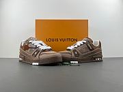 Louis Vuitton Trainer Sneaker Marron color - 1AHT29 - 6