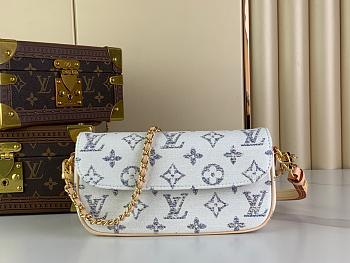 Louis Vuitton Wallet on Chain Ivy Multicolor White 23.5*12*4.3cm