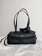 Balenciaga Women's Carrie Bowling Bag in Black 30.9*11.9*11.9cm - 4