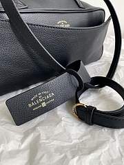 Balenciaga Women's Carrie Bowling Bag in Black 30.9*11.9*11.9cm - 2