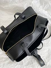Balenciaga Women's Carrie Bowling Bag in Black 35.8*18.7*16.5cm - 4