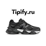 New Balance 9060 Shoe Palace Black Silver U9060PNR - 1