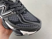 New Balance 9060 Shoe Palace Black Silver U9060PNR - 6