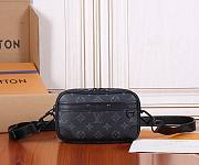 Louis Vuitton Nano Alpha Monogram Eclipse 11x18.5x6.5CM - 1