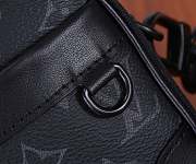 Louis Vuitton Nano Alpha Monogram Eclipse 11x18.5x6.5CM - 6