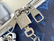 Louis Vuitton LKeepall bandouliere 55 Monogram Blue 55*31*26cm - 6