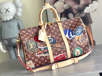 Louis Vuitton Bandouliere Keepall 45 Monogram 45x27x20cm