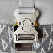 Dior Hit The Road Shoulder Bag Diamond CD Grey 24.5cm - 3