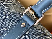 Louis Vuitton Keepall Bandouliere 25 Monogram Washed Denim canvas 25cm - 3