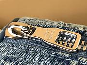 Louis Vuitton Keepall Bandouliere 25 Monogram Washed Denim canvas 25cm - 4